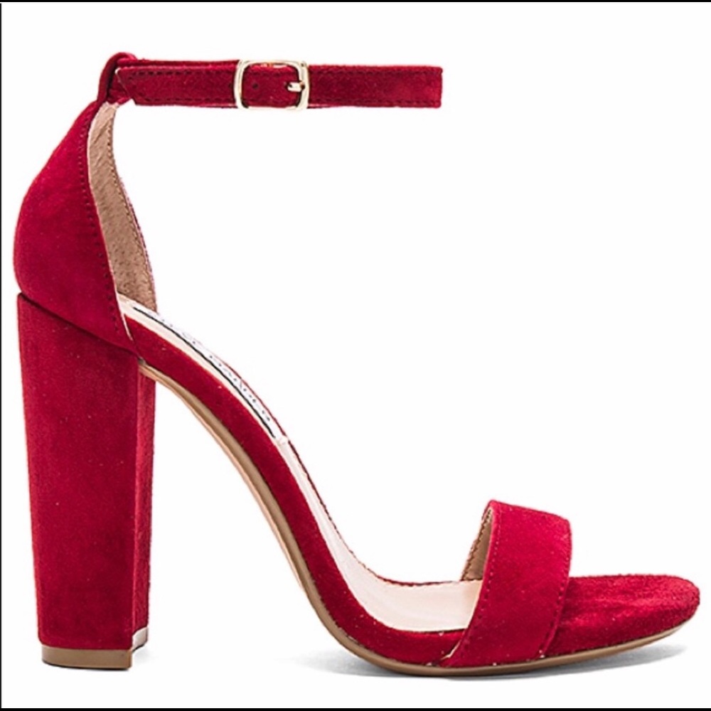 Red Steve Madden Carrson